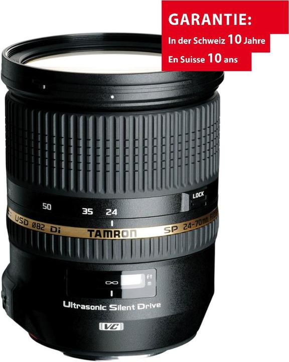 【D2091】 TAMRON SP 24-70mm F2.8 Di VC USD Tamron SP 24-70mm f/2.8 Di VC USD (IF), Nikon - kaufen bei Digitec